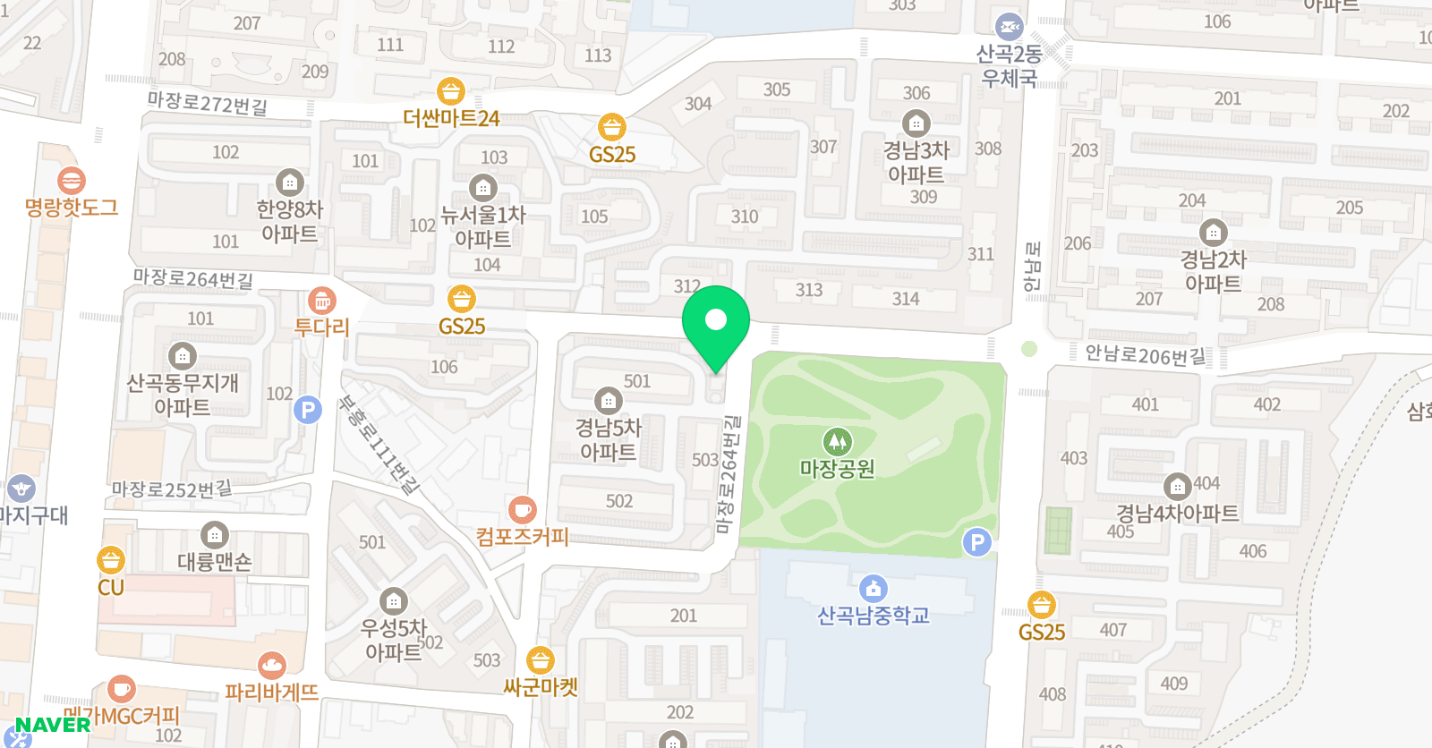 외대MK 영어 위치