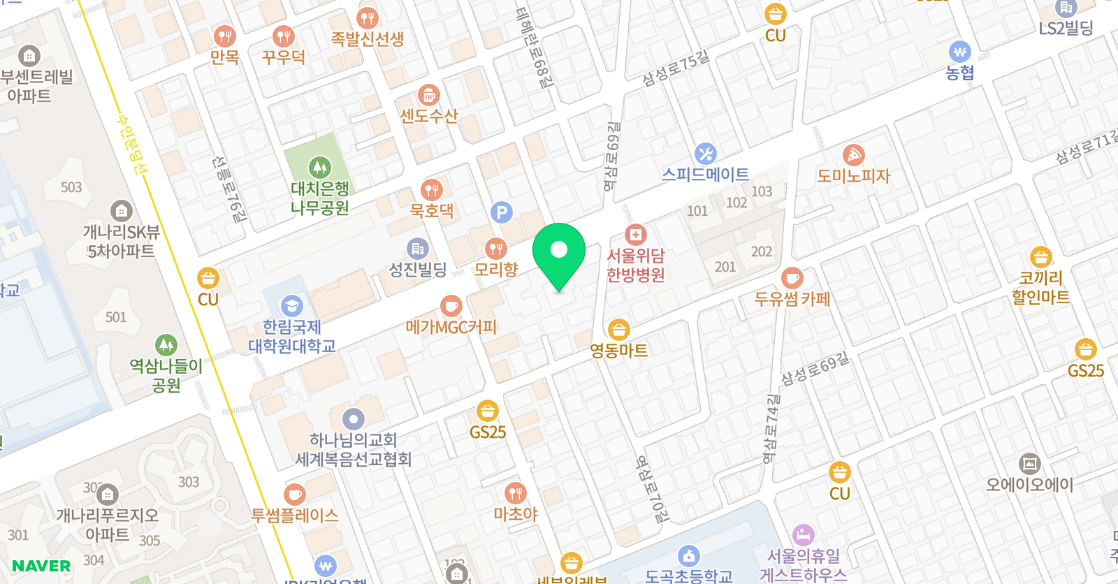 브레인코칭 위치