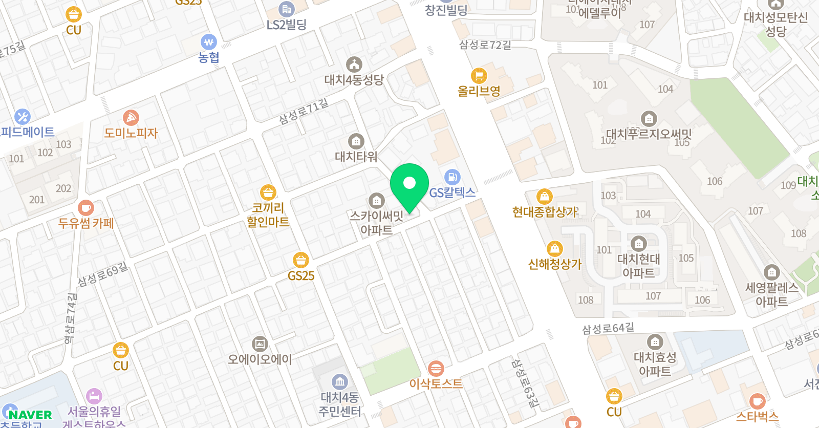 김병훈 수학 위치
