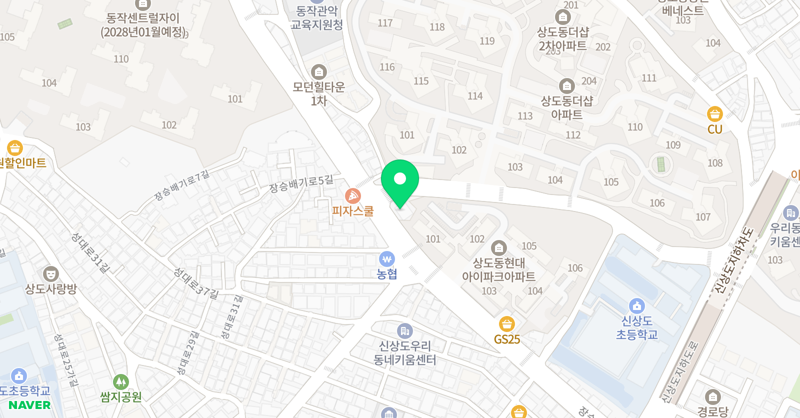 성훈 학원 위치