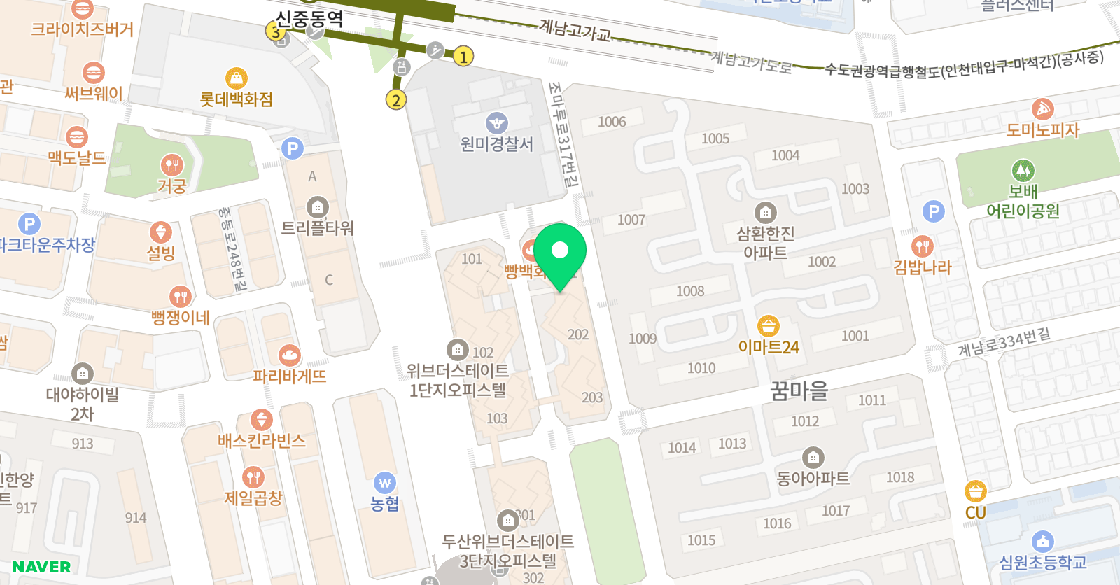 숙명클랑 음악교습소 위치