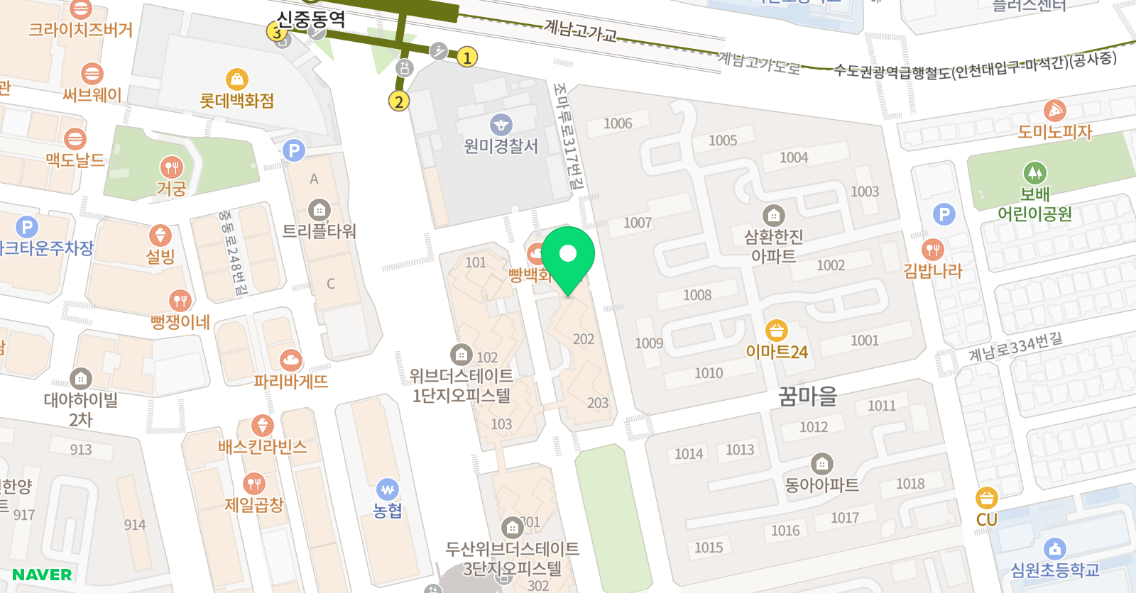 이새 피아노 위치