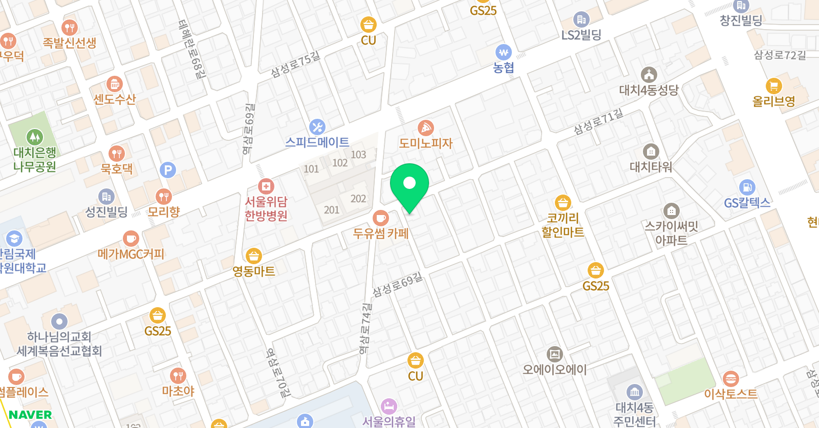 탑 스포츠클럽 위치