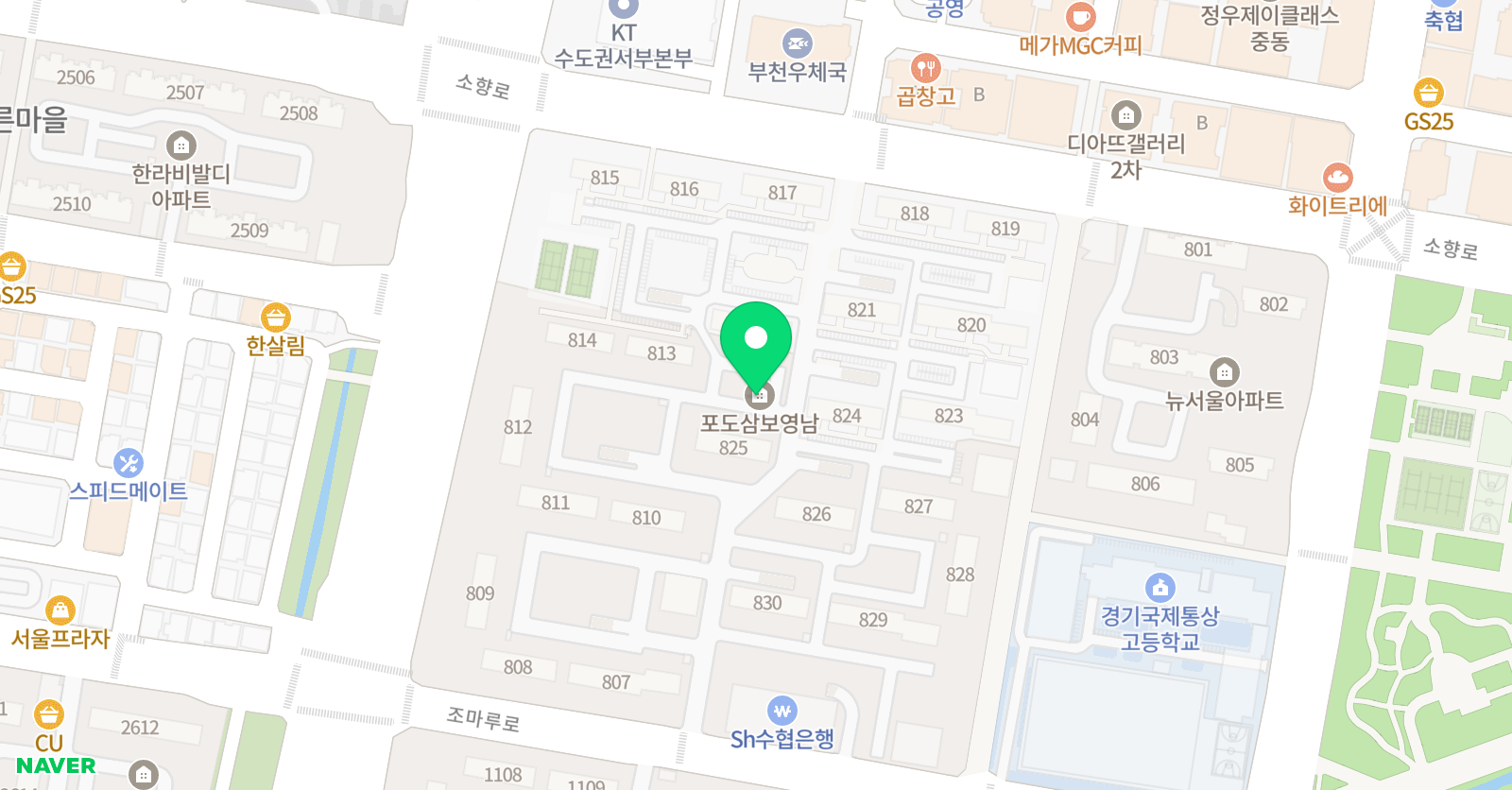 포도 경희태권도 점프윙스줄넘기 포도마을 위치