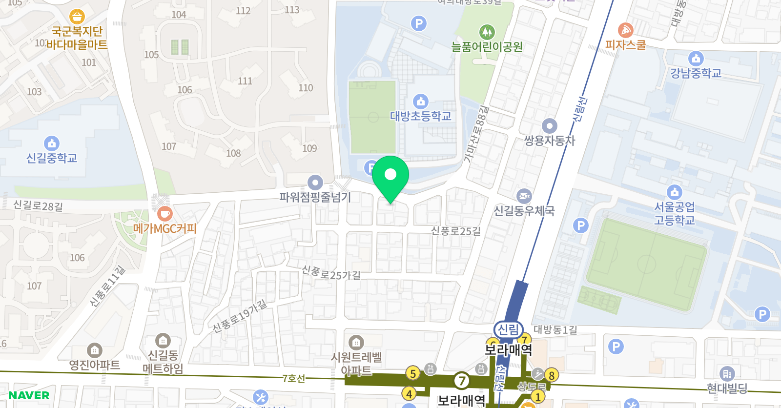 시엘로 피아노 음악교습소 위치