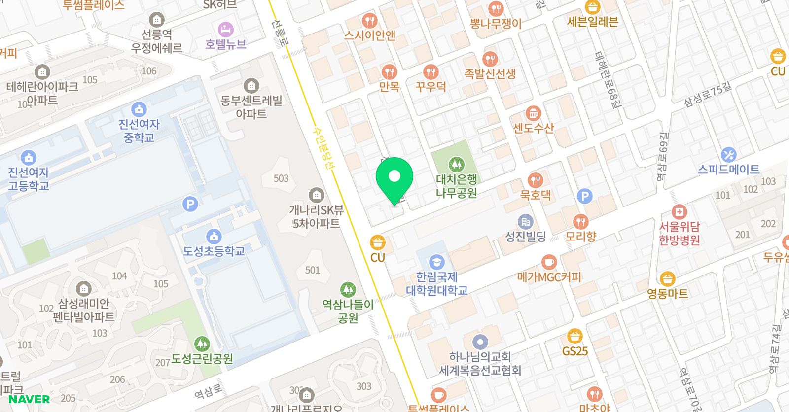 미술의비결 위치