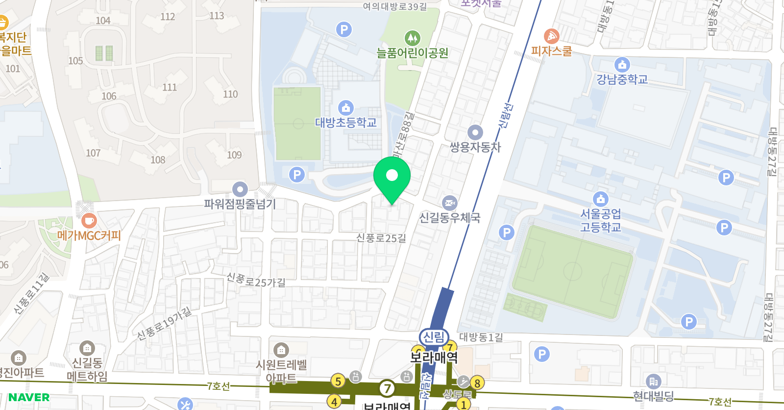 클라비어 음악학원 위치