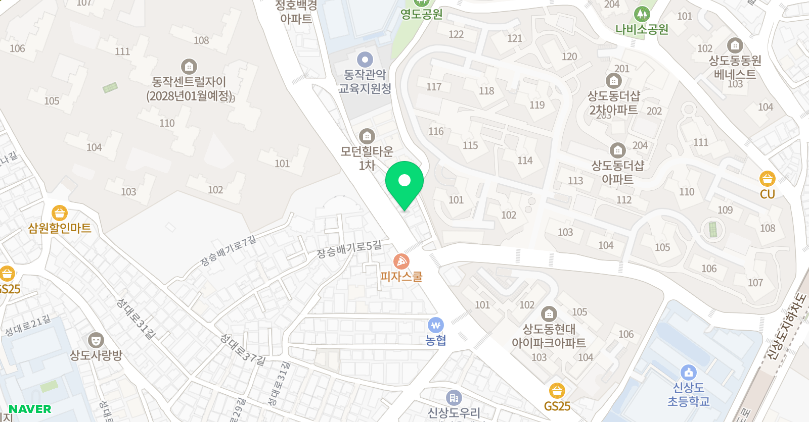 몬터레이잉글리쉬카운티 영어교습소 위치