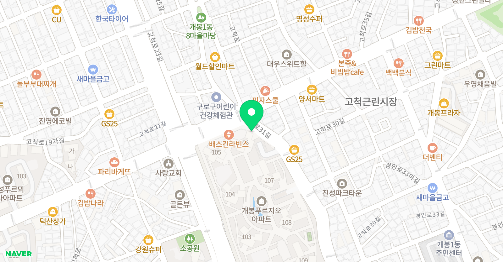 달리 미술 위치
