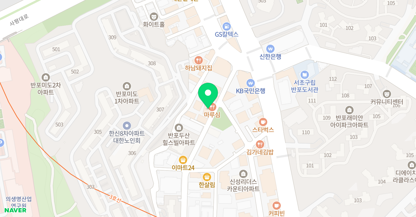키즈닥터 서초본원 위치
