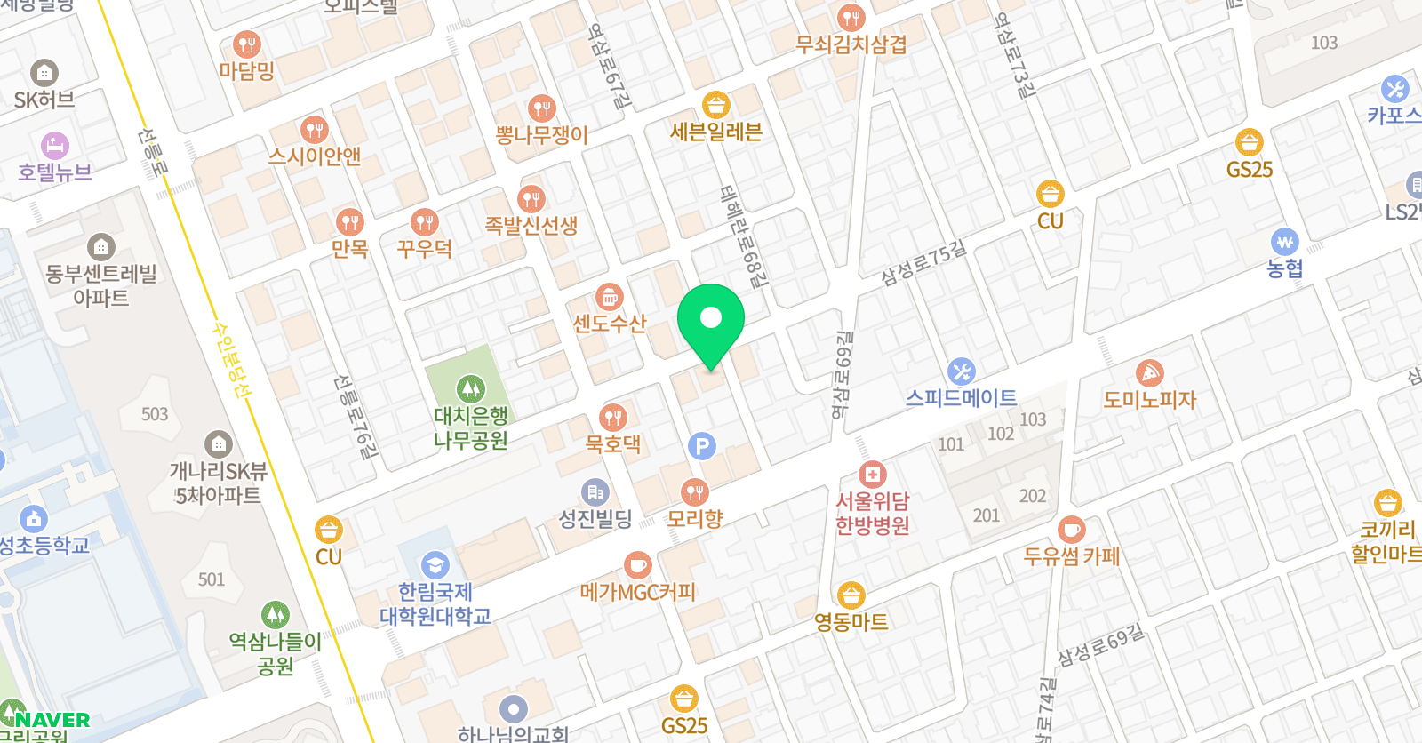 대치 주짓수 위치
