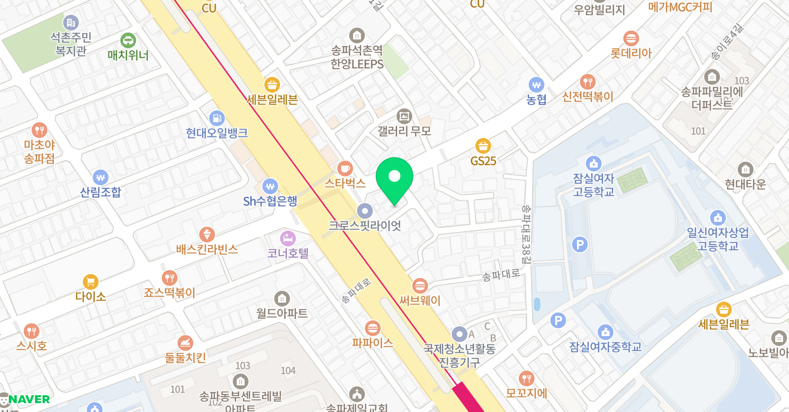 프리뷰 미술학원 위치