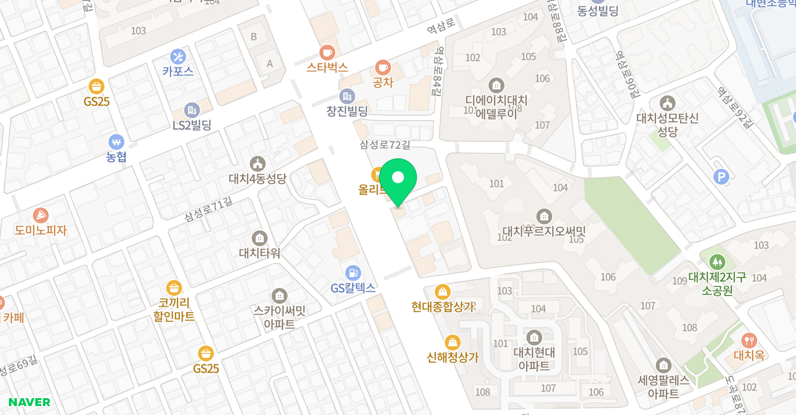 KMG 수학 위치