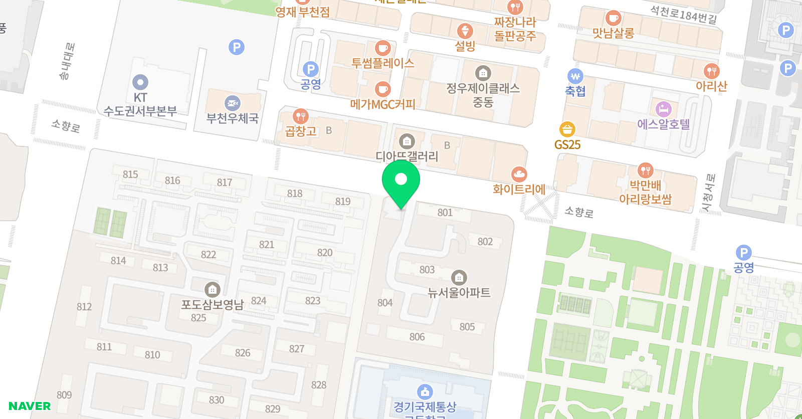 마이피아노스튜디오 음악교습소 위치