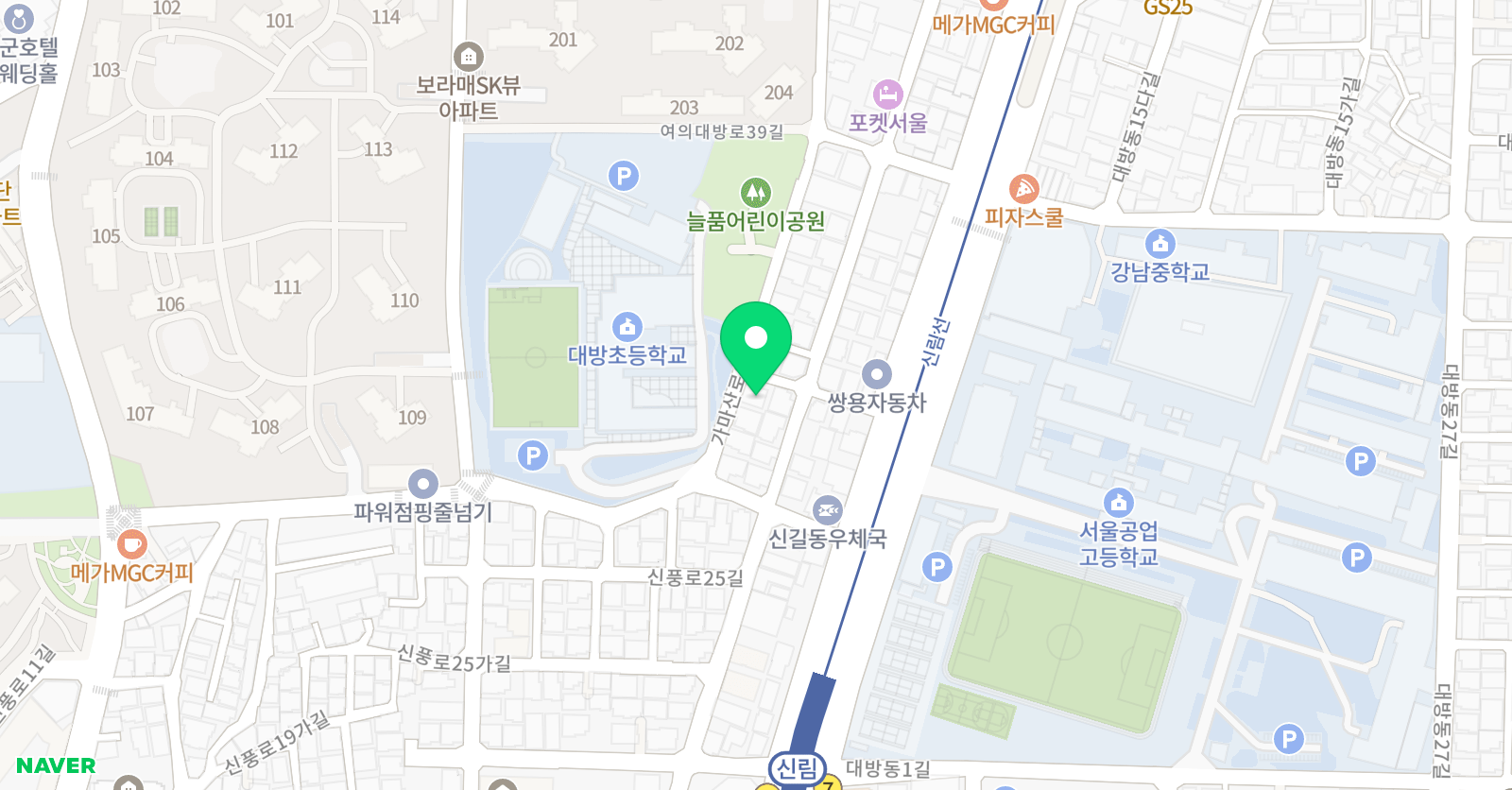 도레 미술학원 위치