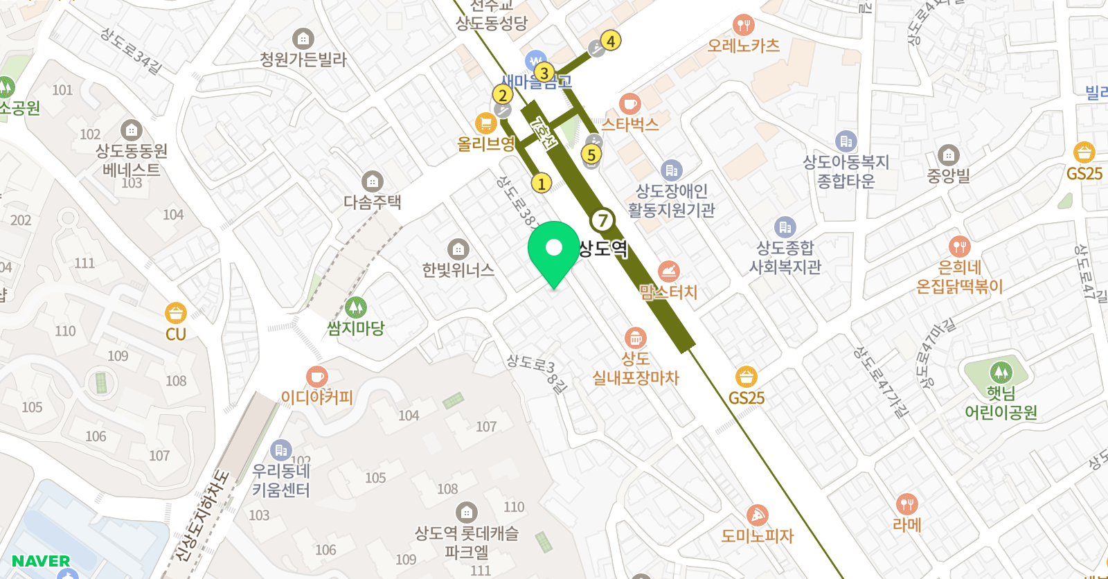 블루웨이브 뮤직 위치