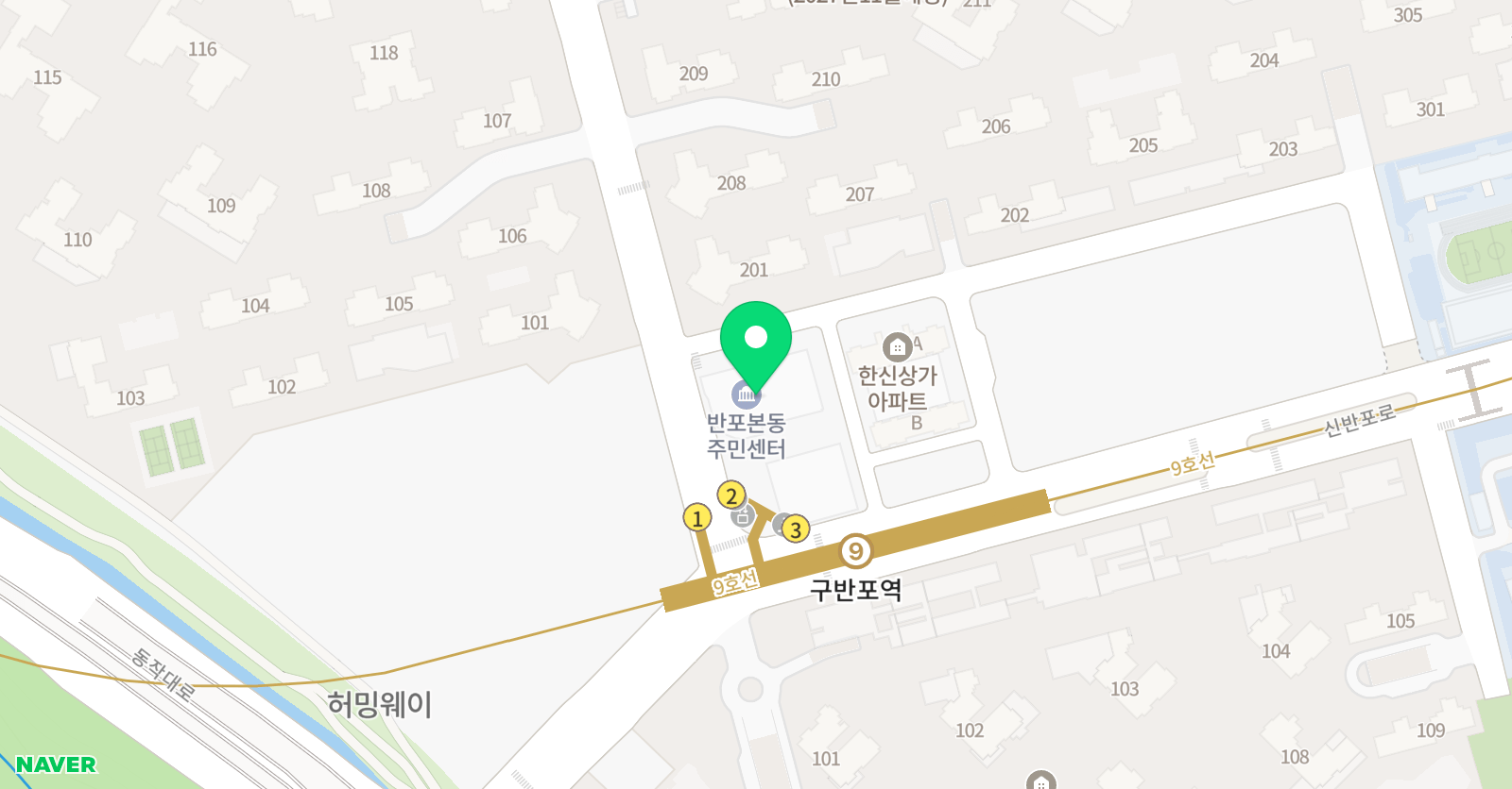 엘브라운 학원 위치