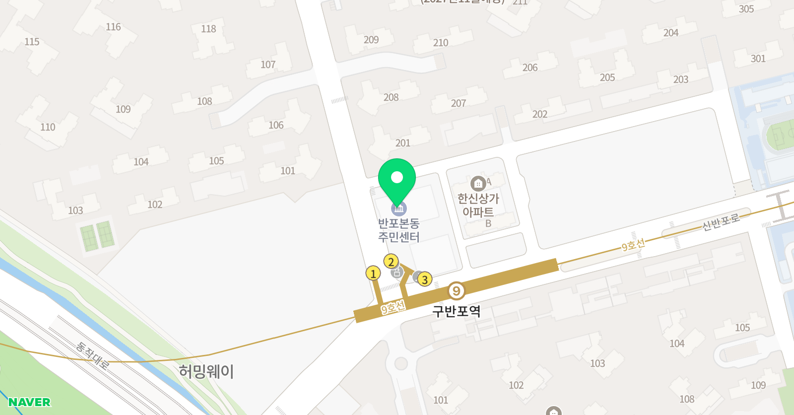 아이엠 수학학원 위치