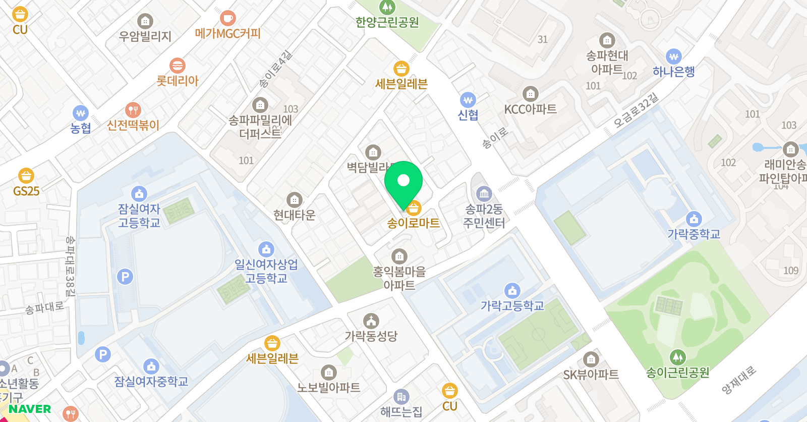 피아노하임 음악교습소 위치