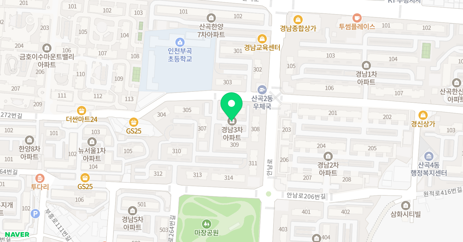 JCK 위치