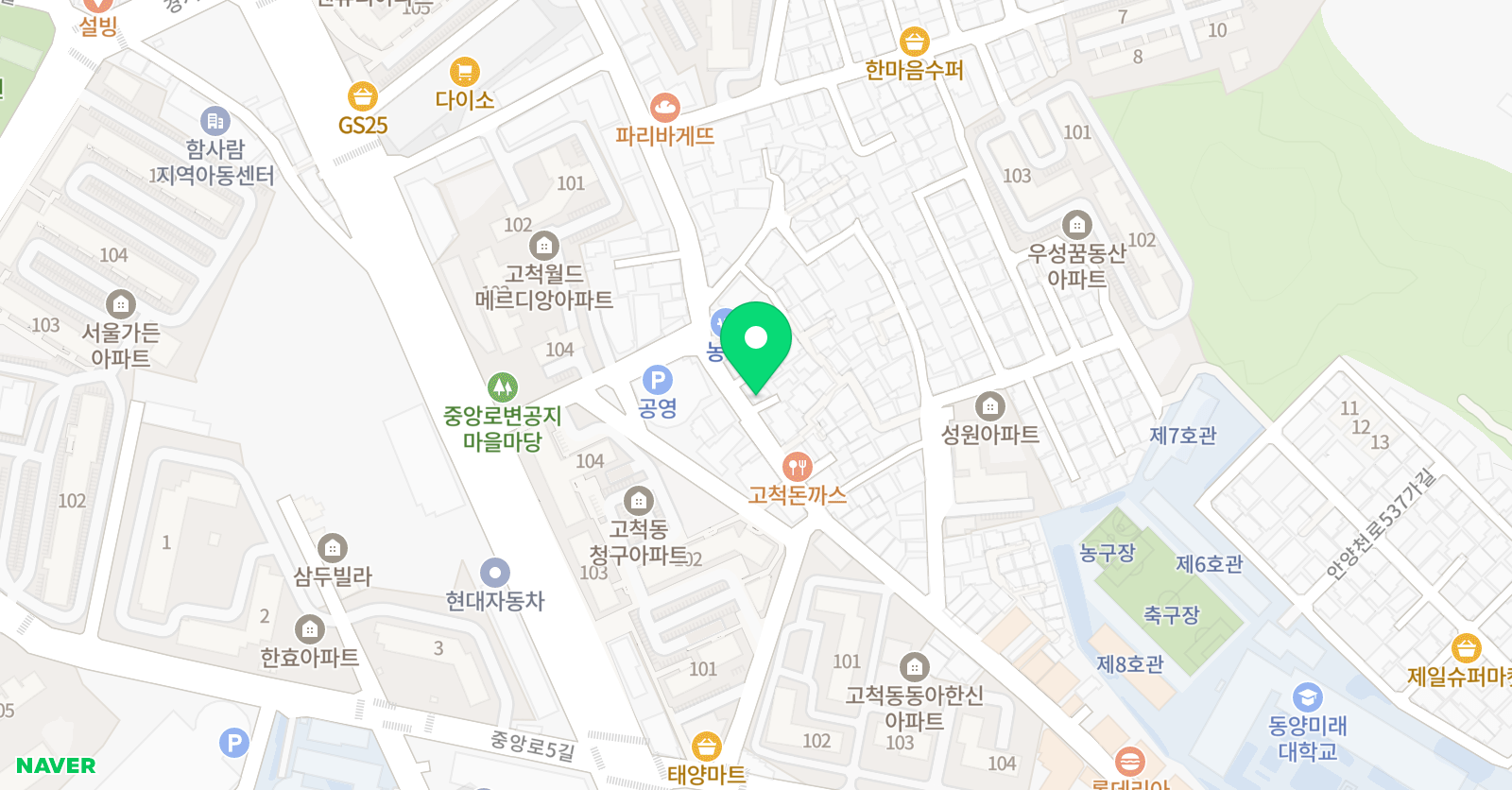성지 학원 위치