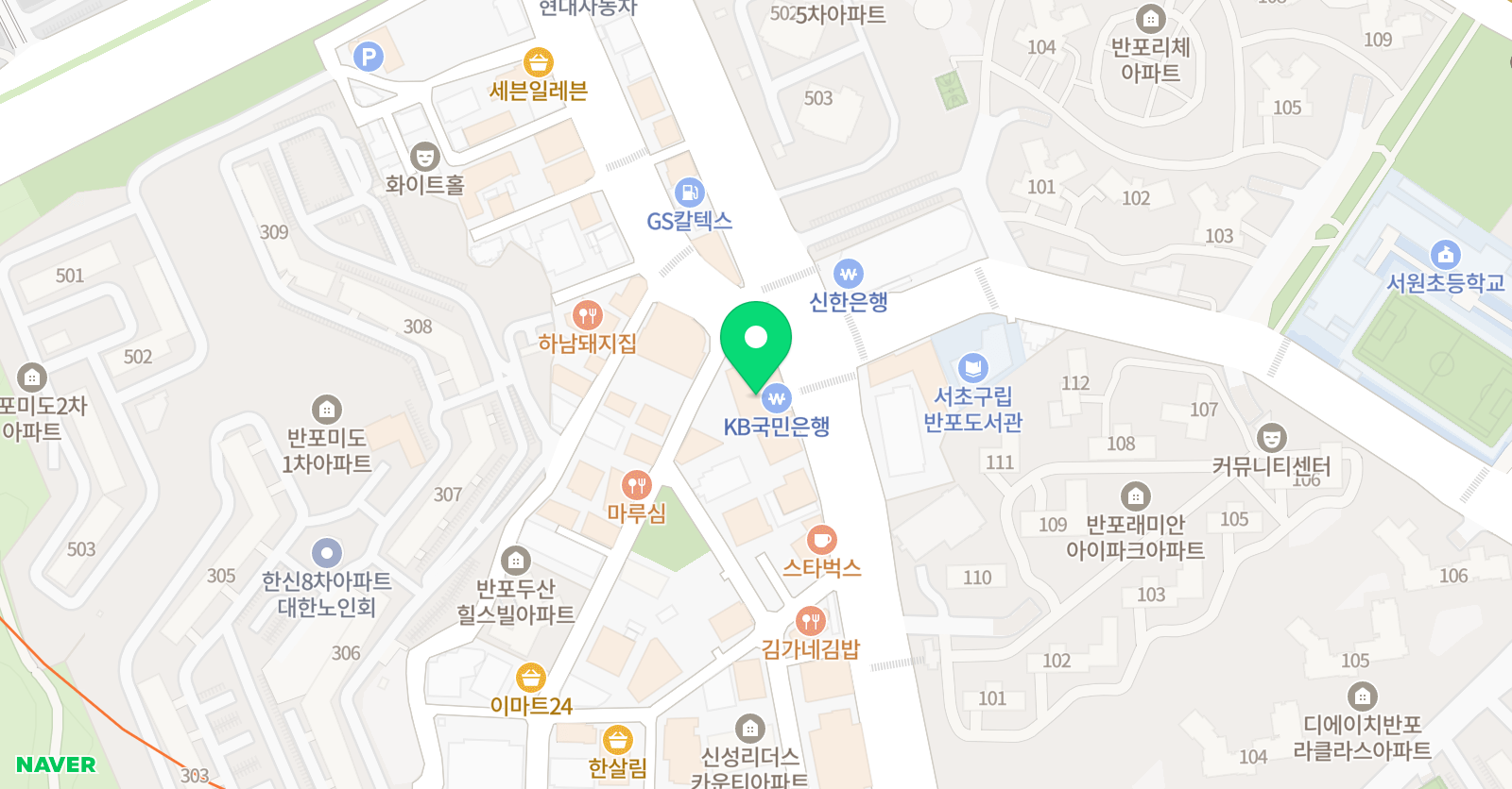 매쓰넛 수학학원 위치
