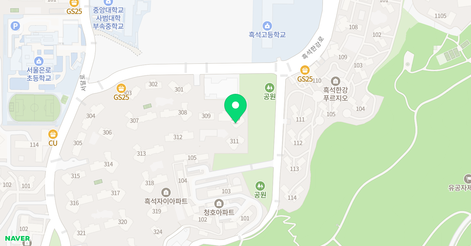 유니팝 동작흑석센터 위치