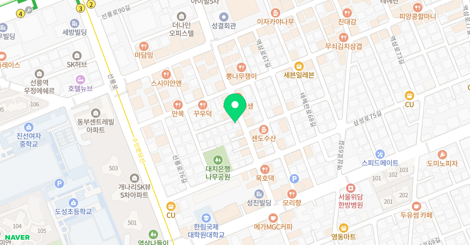엘레스페인어 위치