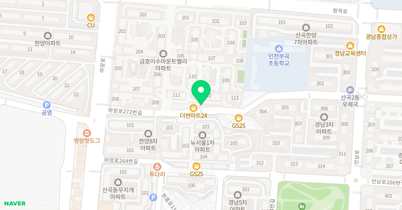 예지 미술 위치