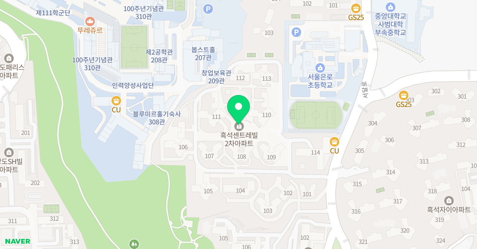 플레이팩토 흑석센트레빌점 위치