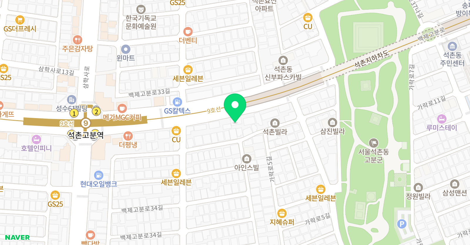 아름찬 코리아 위치