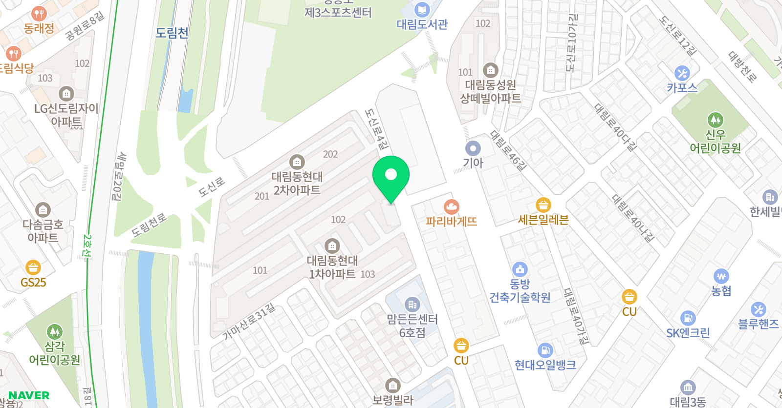 달리아트 미술교습소 위치