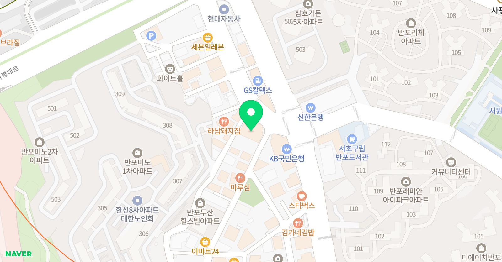 개념폴리아 서초2관 위치