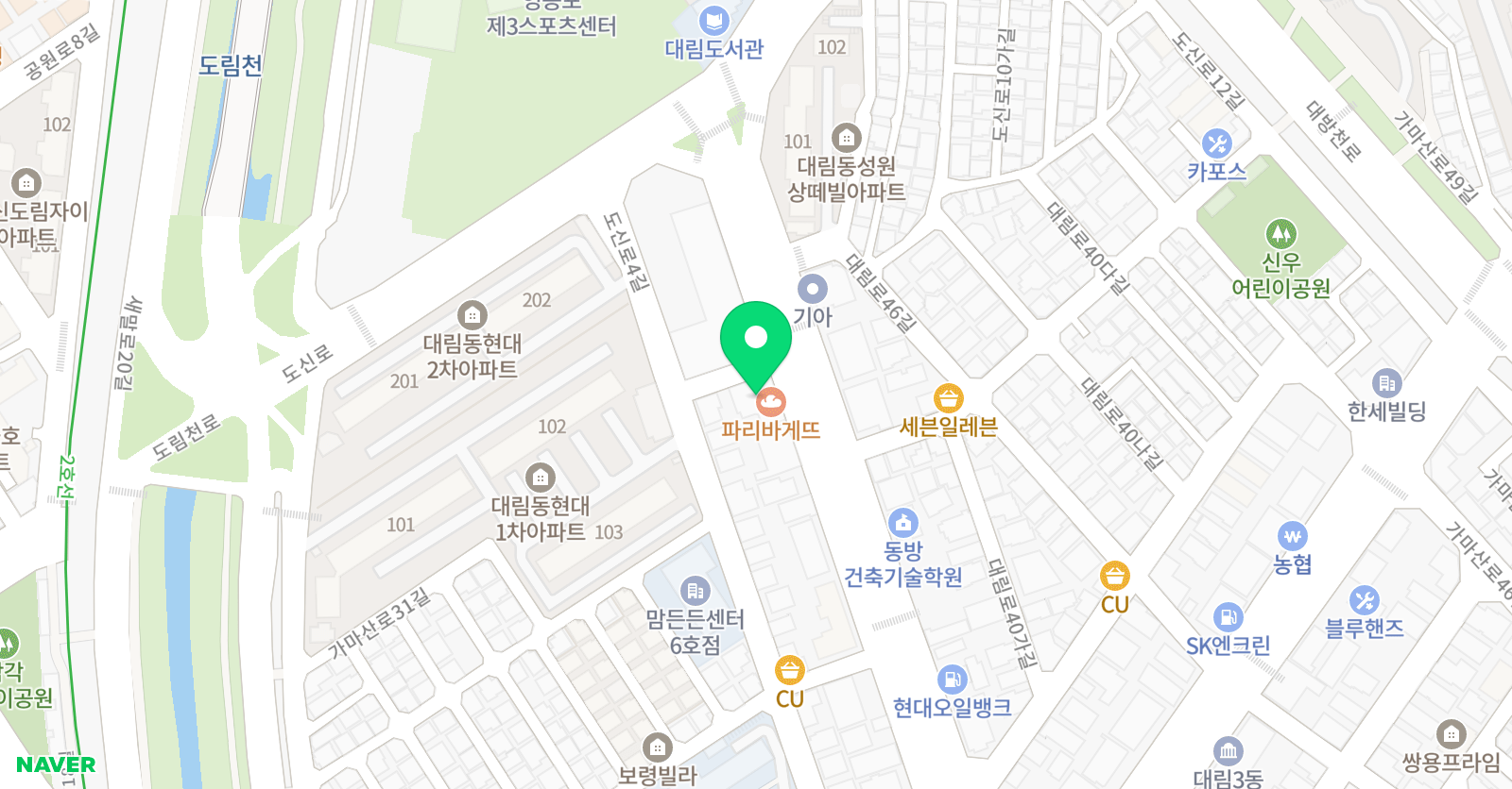 장학 학원 위치