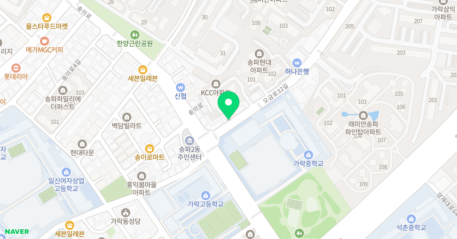 런던아트드로잉 미술 위치