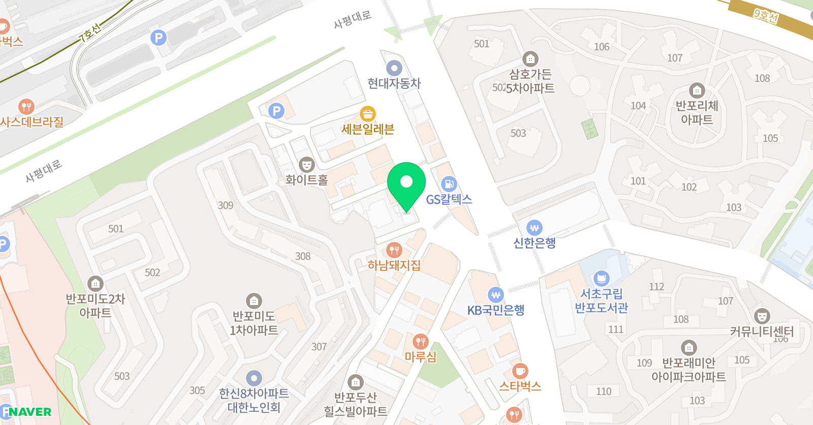 율림재  위치