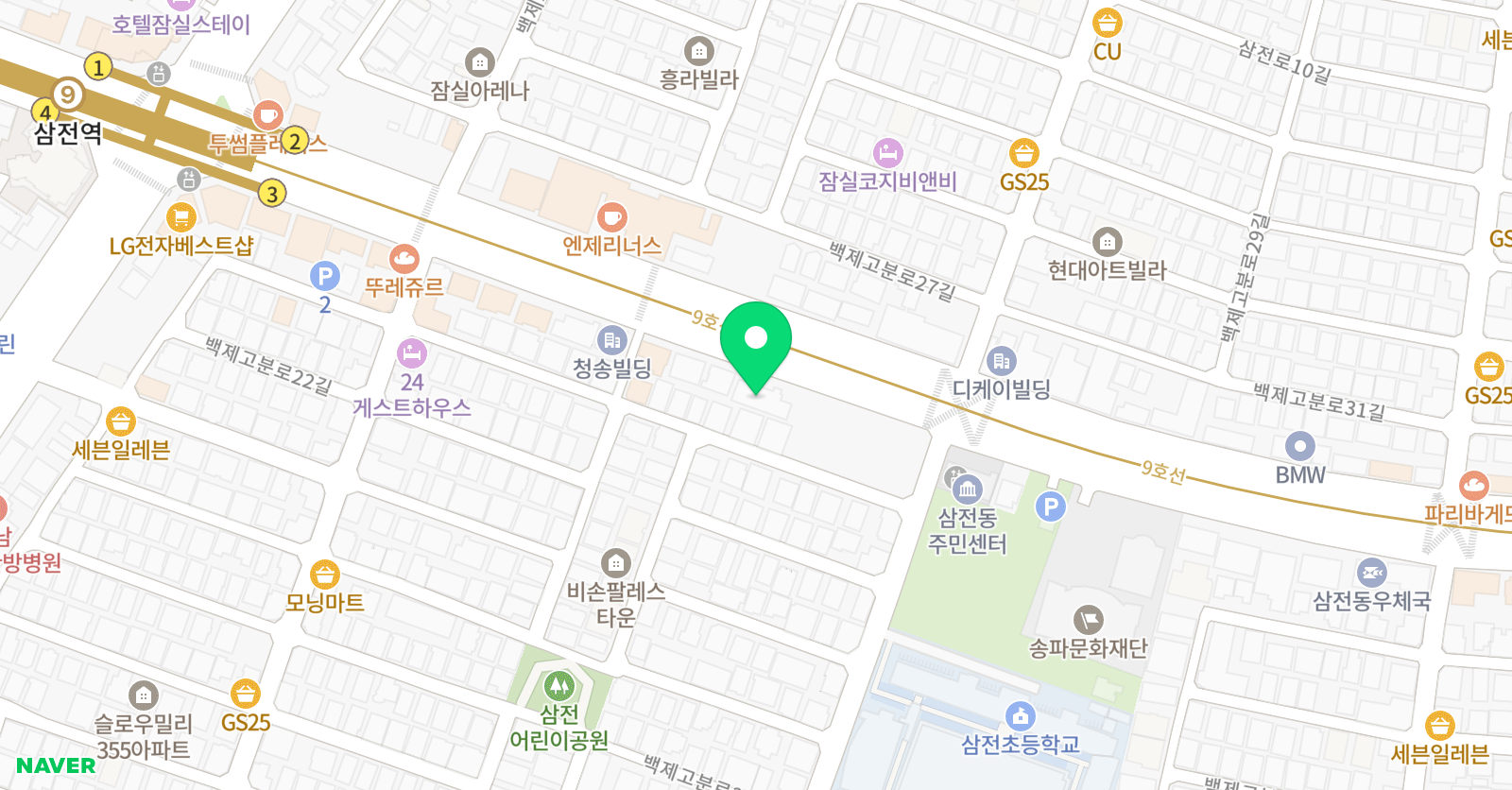 플레이비 야구 아카데미 위치