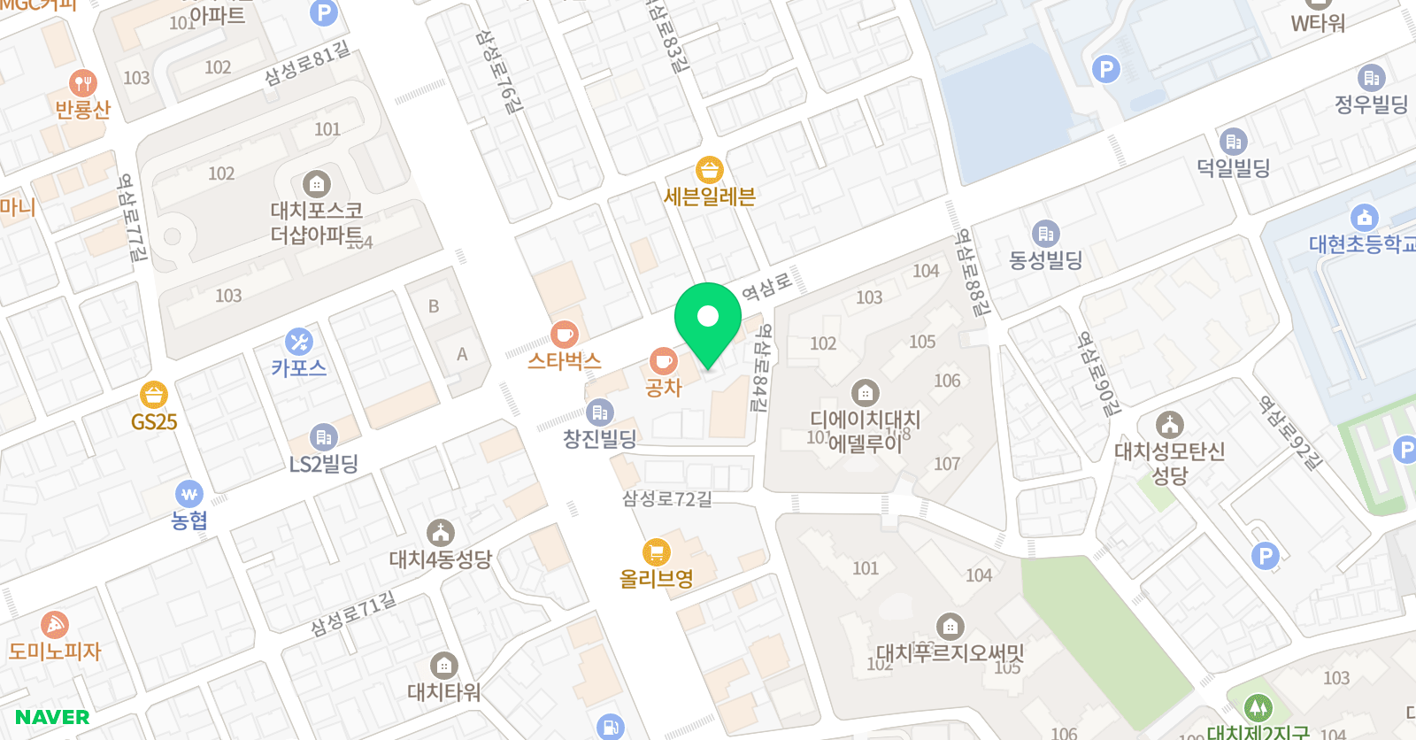소금 수학 학원 위치