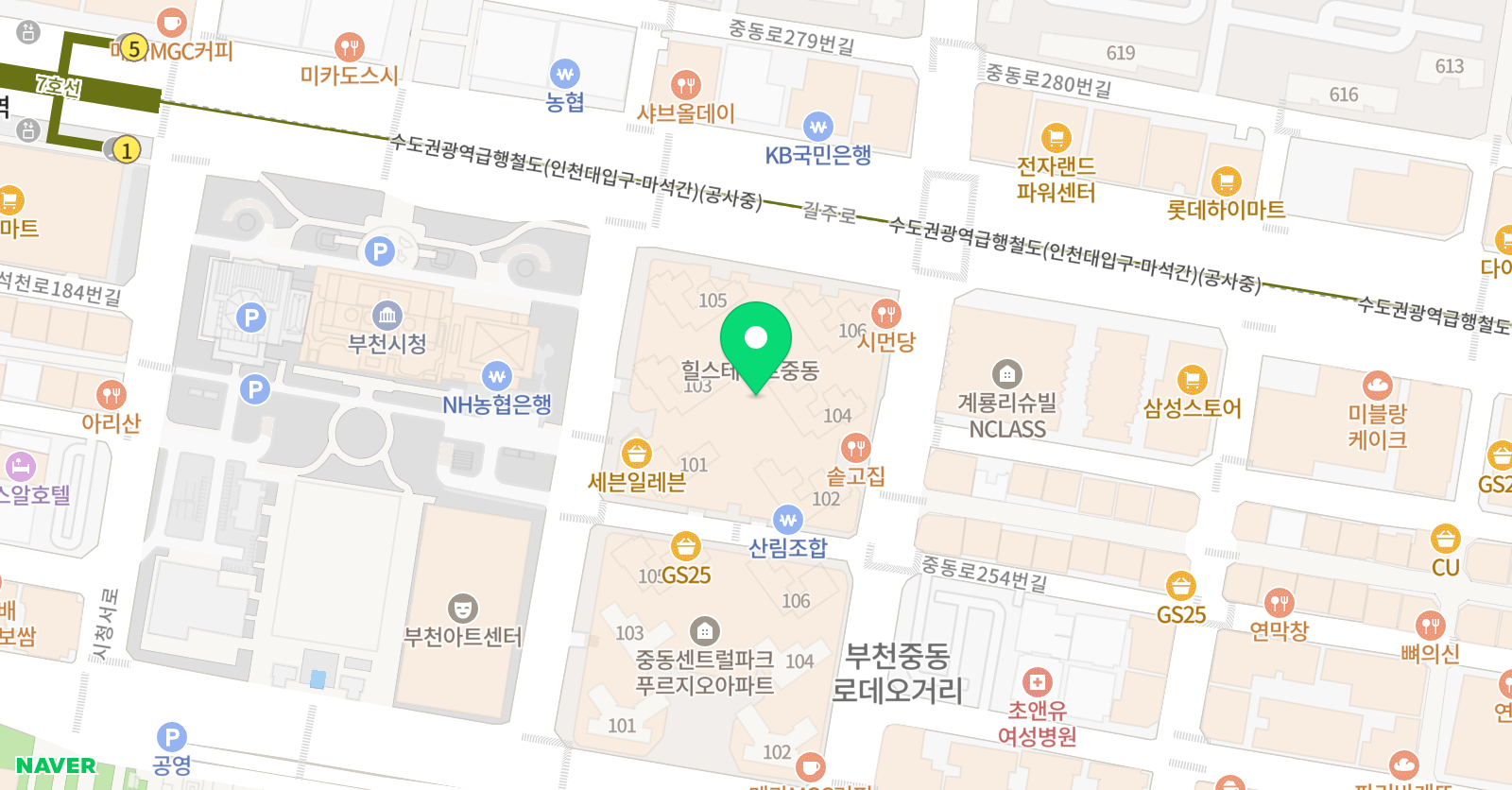 루브르고양이 미술학원 위치