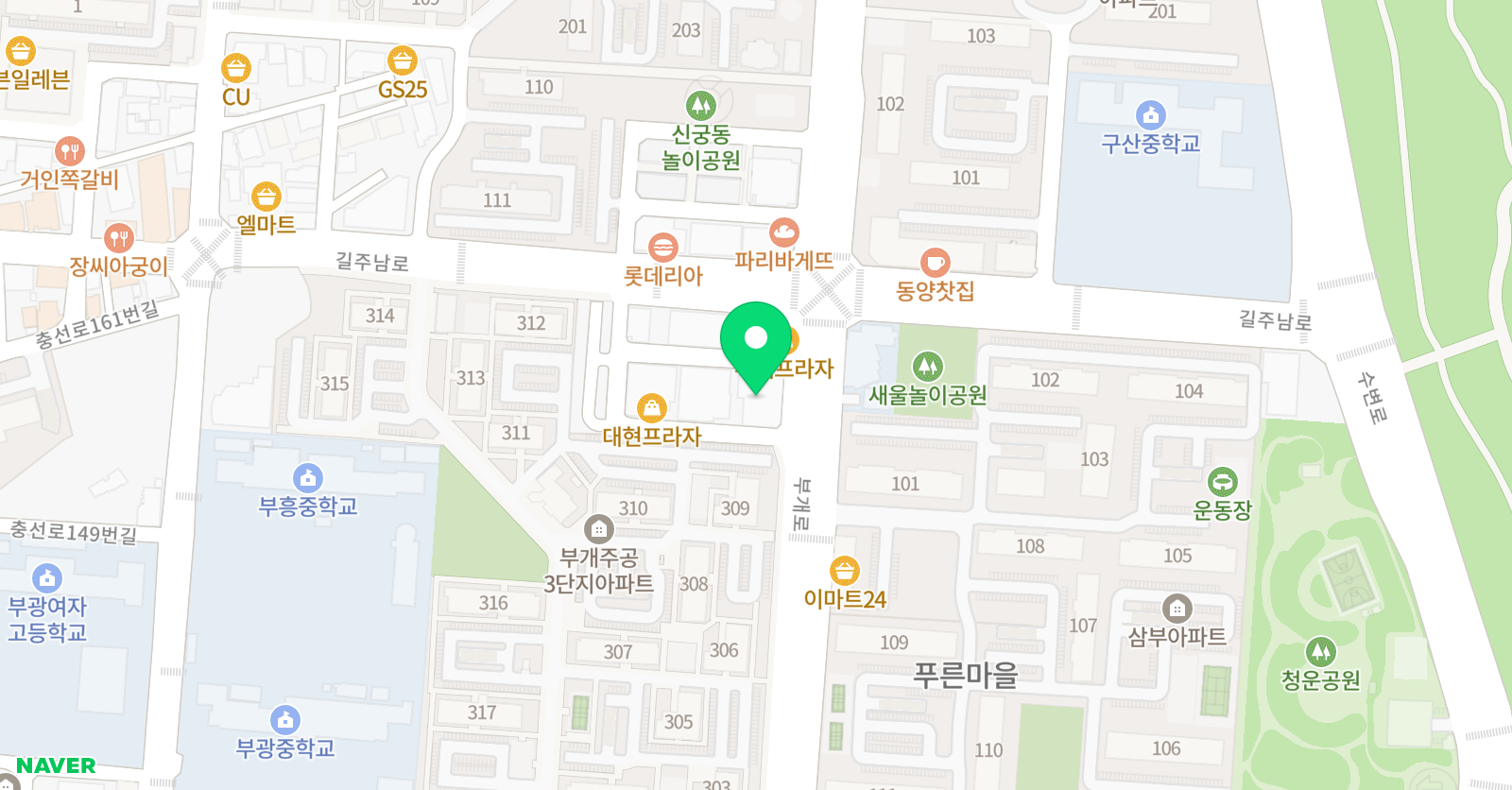선한 영어학원 위치
