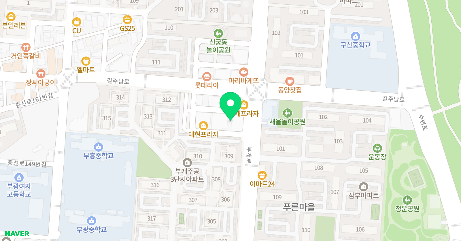 최샘 수학학원 위치