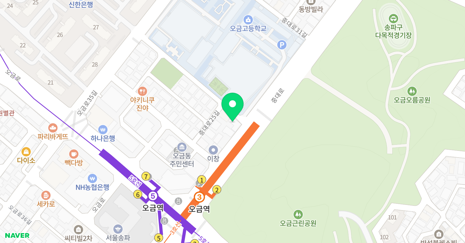 우리춤 공간아미 위치