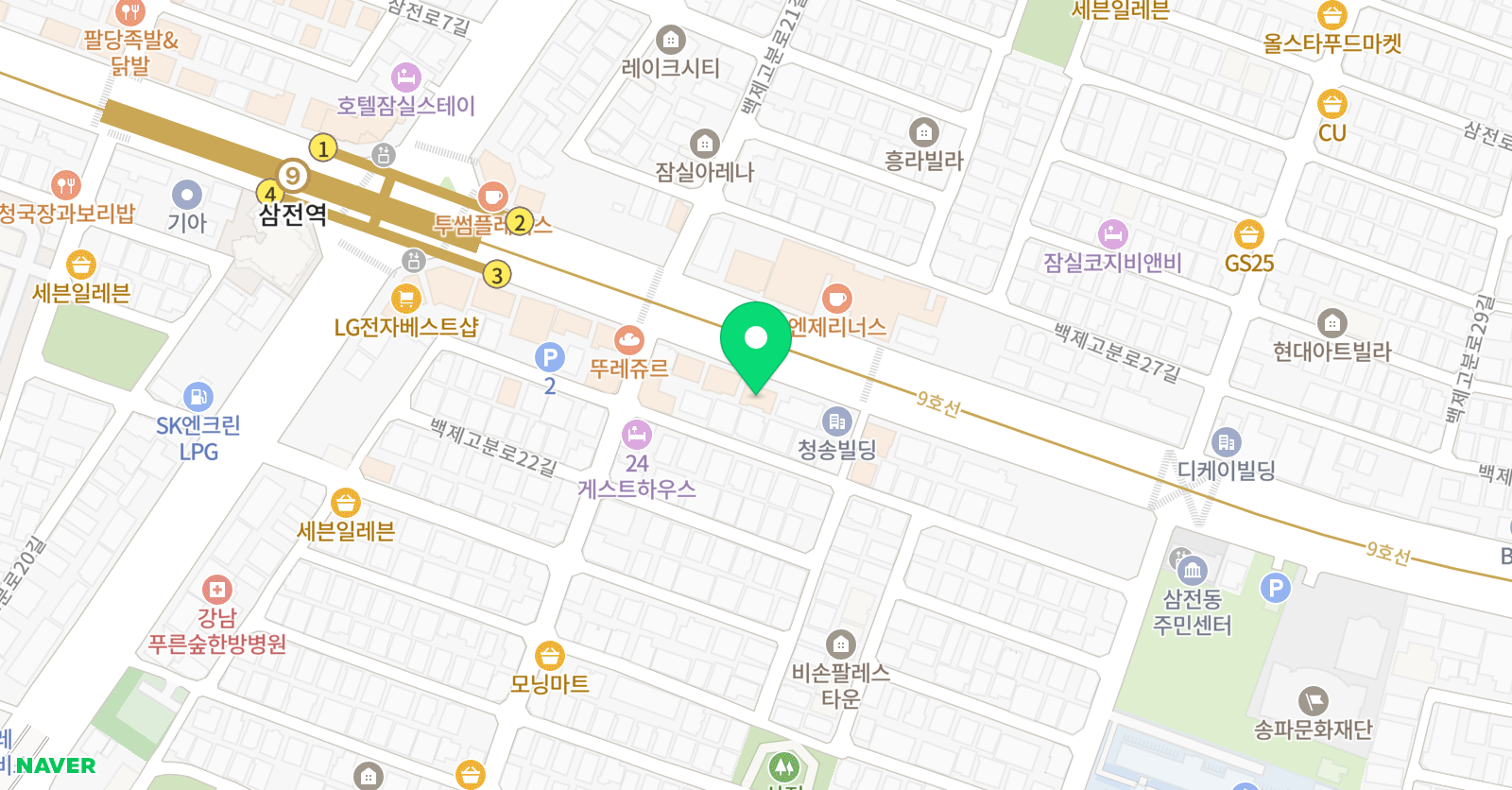 쿠 스터디학원 위치