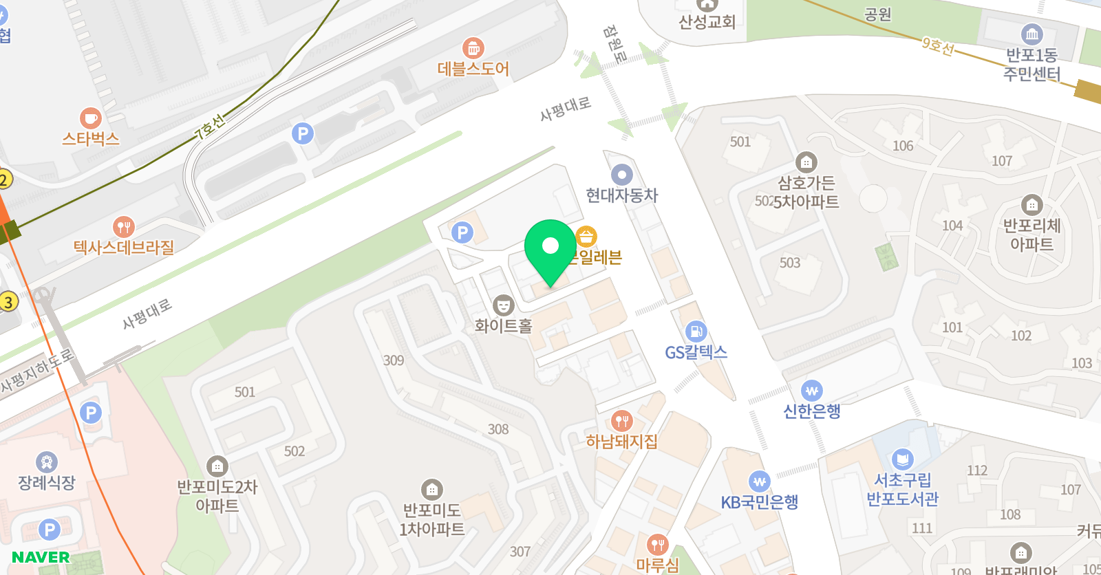 아이빈 영어교습소 위치