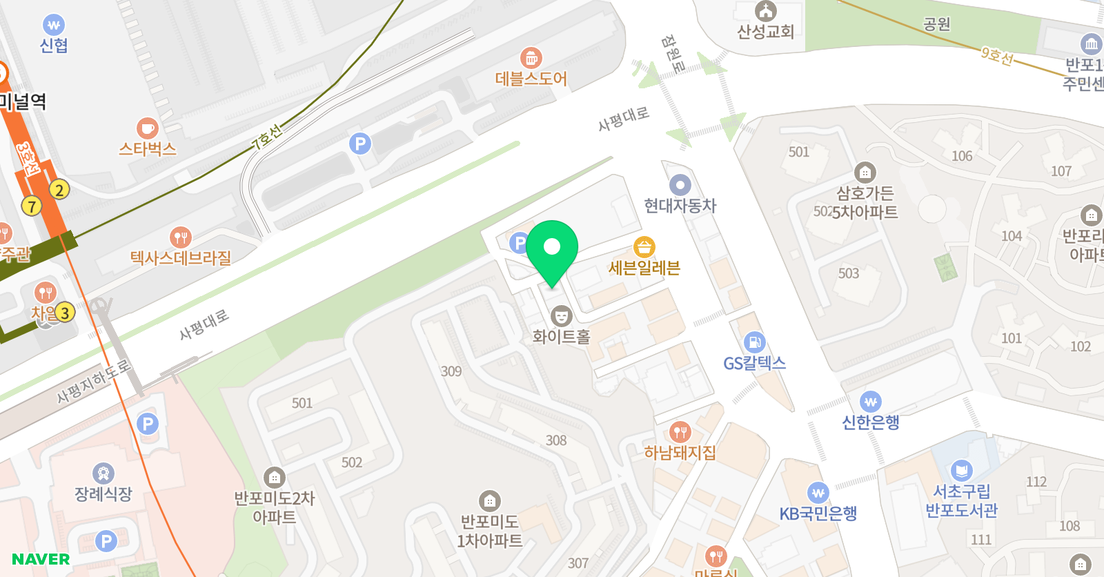 로앤장 수학학원 위치