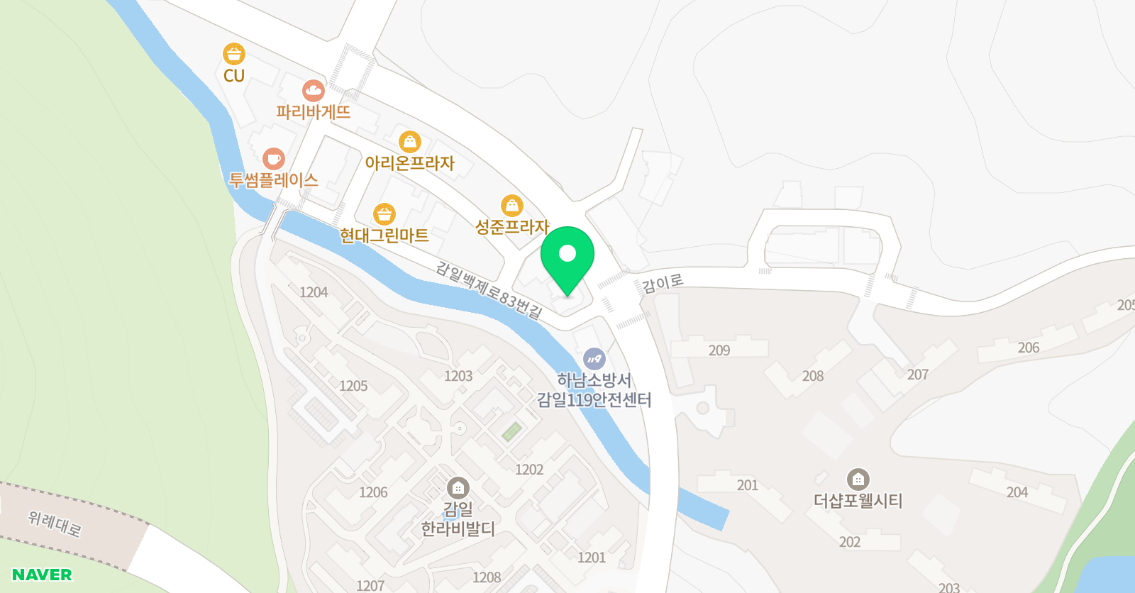 무이아트 미술학원 위치