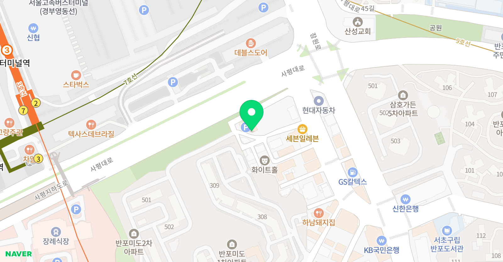 서강SLP 서초 위치