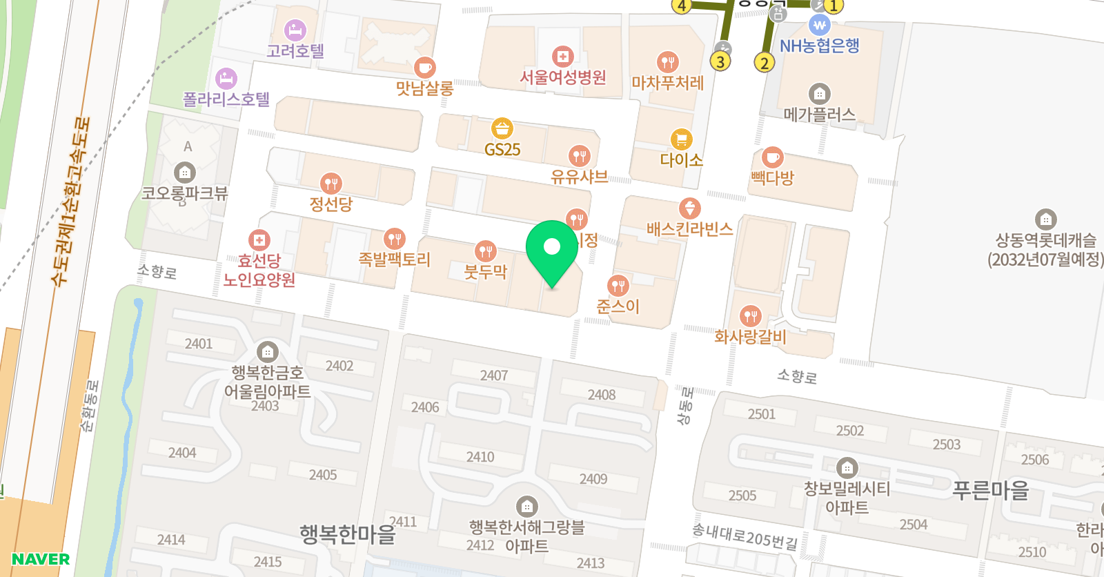 박은영 음악학원 위치