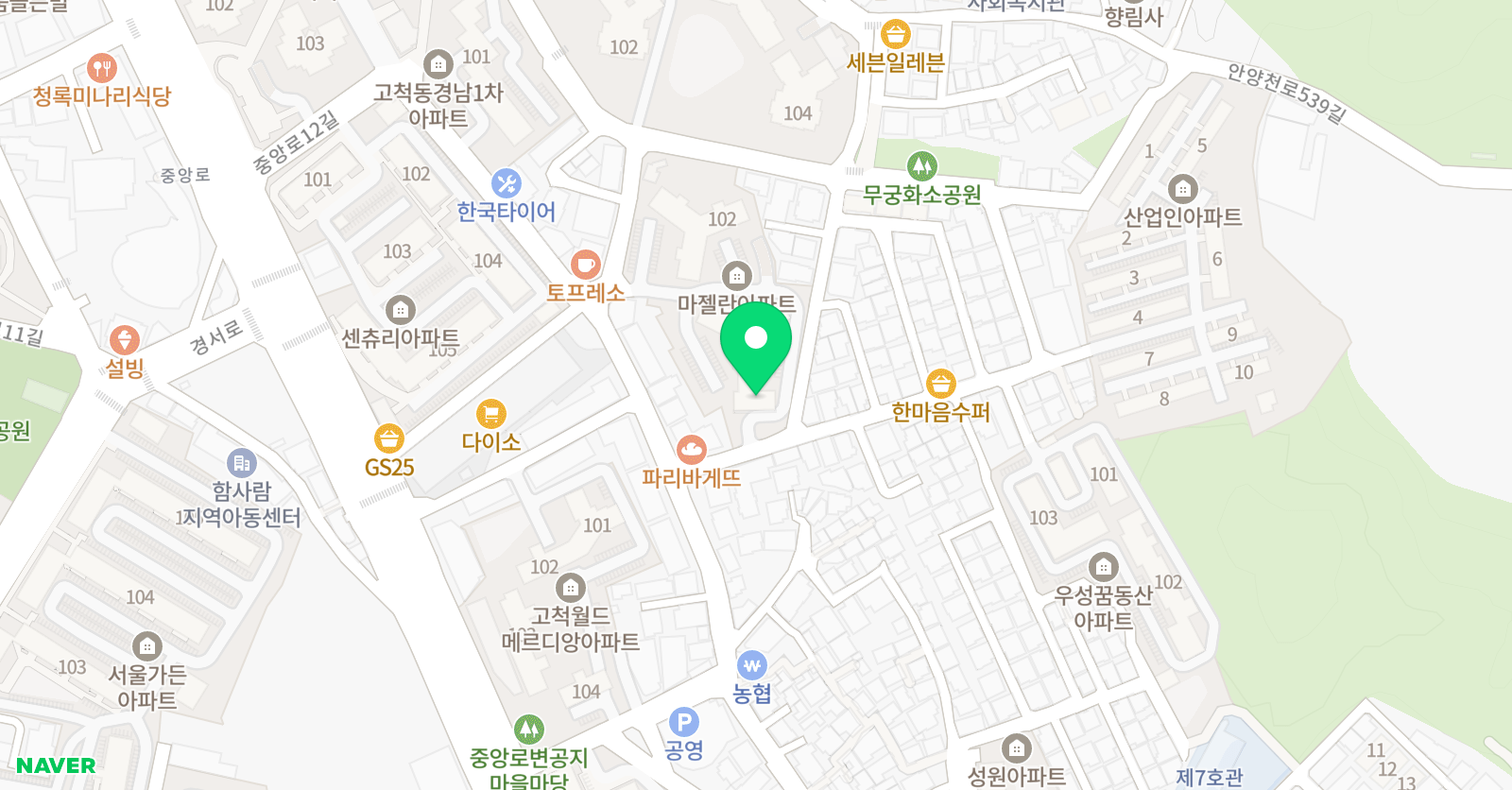 라임 피아노음악교습소 위치
