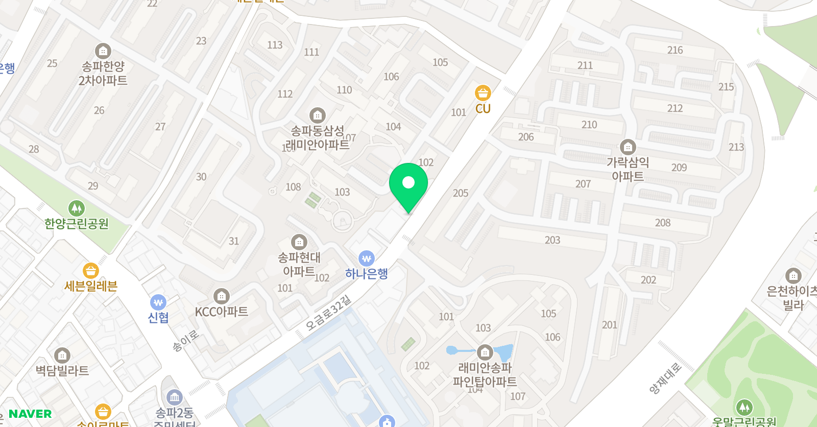 YBM 리딩스피킹클럽 위치